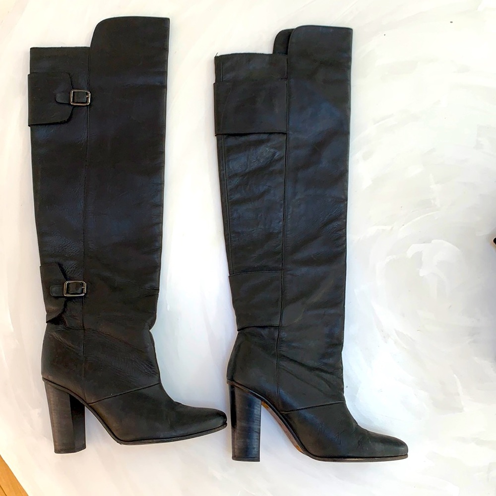 H&M Runway knee high boots